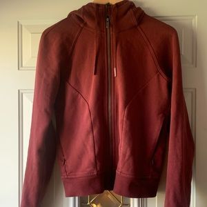 Maroon jacket lulu